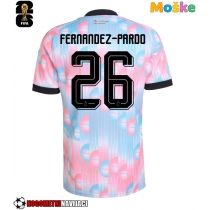 Moške Nogometnih dresov Belgija Matias Fernandez-Pardo #26 Gostujoči SP 2026 Kratki rokavi